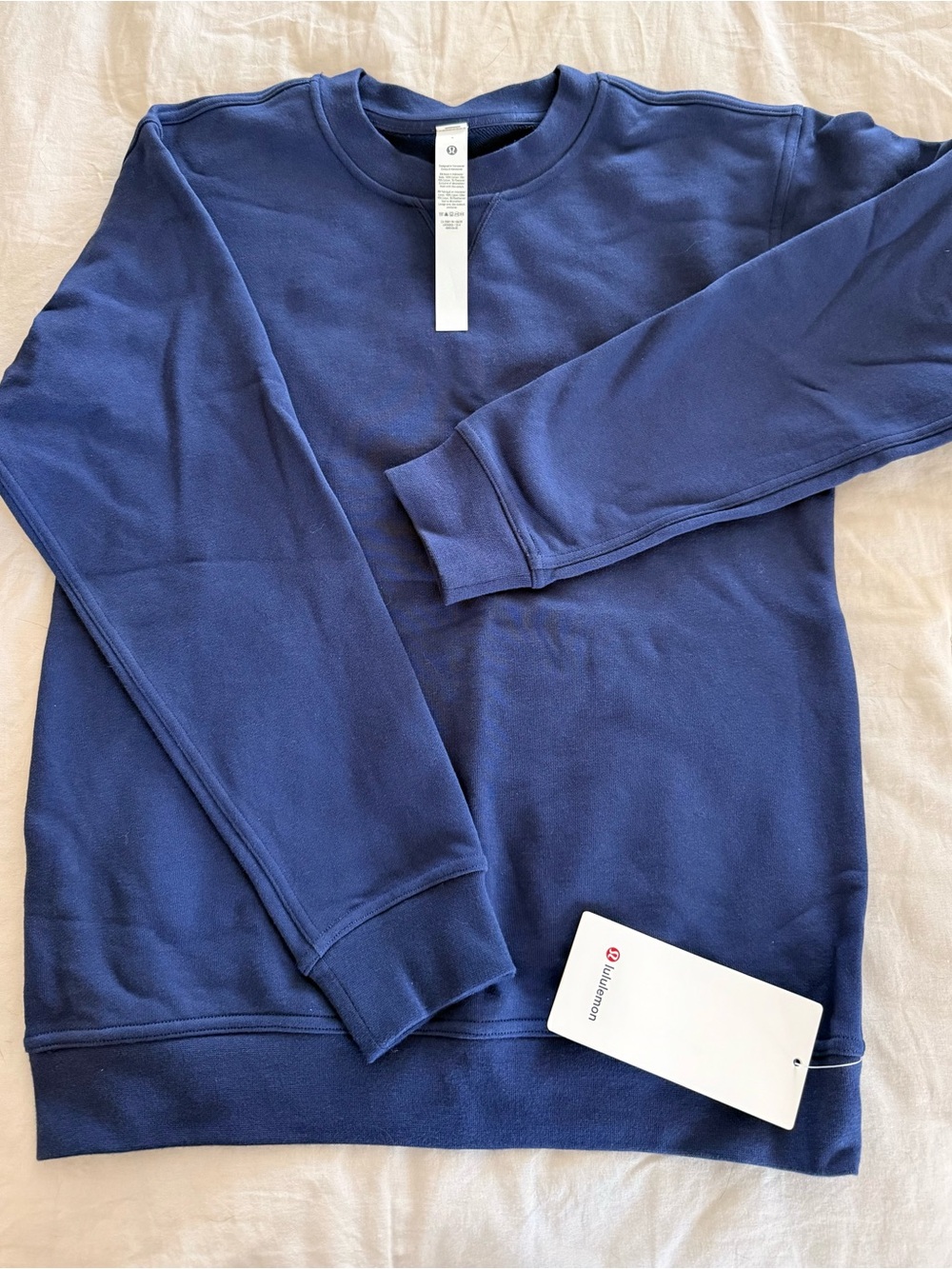 NWT, Lululemon All Yours Crew, Nise Navy, Size 4